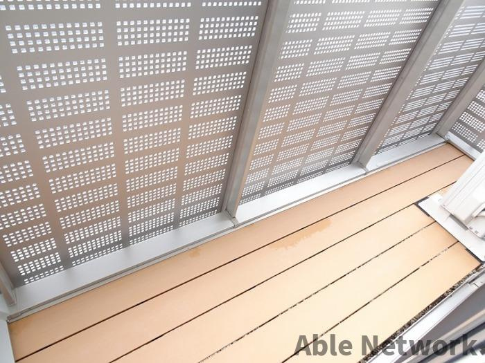 ロマージュ神栖のバルコニー|日当たりの良いバルコニー