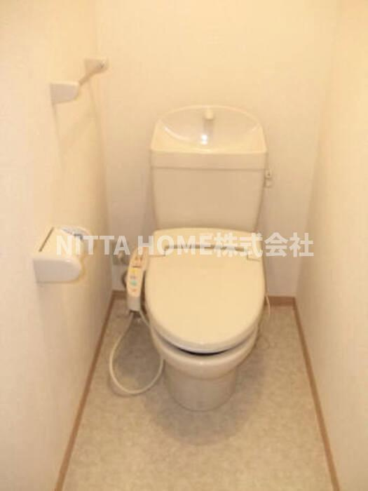 グランモア和田　Ａのトイレ|温水洗浄付きのトイレになります(^^♪