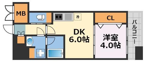 Vinoプレジオ本町の間取り