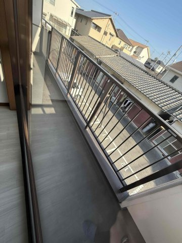 【バルコニー】 | コーポ日浅7 | 暖かな日差しのふりそそぐバルコニー