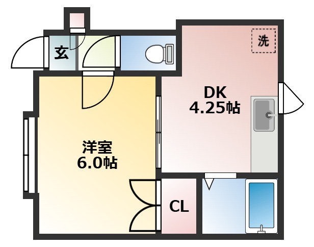 【間取り】 | 【CP対象】サウスヒルズⅠ | 間取りです