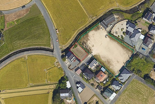 朝倉郡筑前町山隈　売り土地の周辺