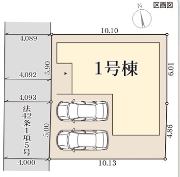 【区画図】 | リーブルガーデン橿原中曽司町１０期 | 区画図