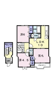 【間取り】 | ハーモニー高岡Ⅰ
