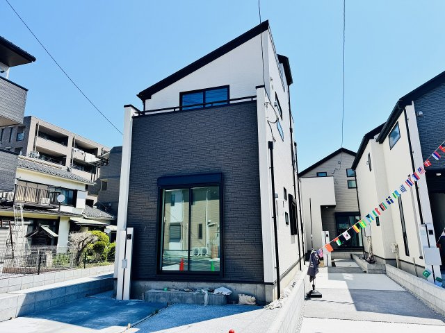 八王子市　北野町　新築一戸建て　６期の外観|～北野駅徒歩6分　長期優良住宅認定　小中学校徒歩10分圏内、周辺環境良好です～