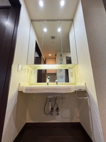 ザレジデンス白金スイートの洗面所