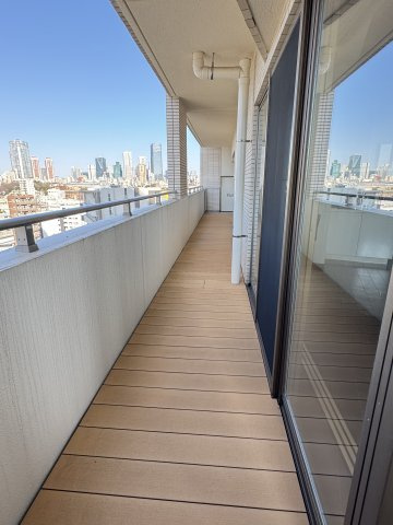 ザレジデンス白金スイートのバルコニー