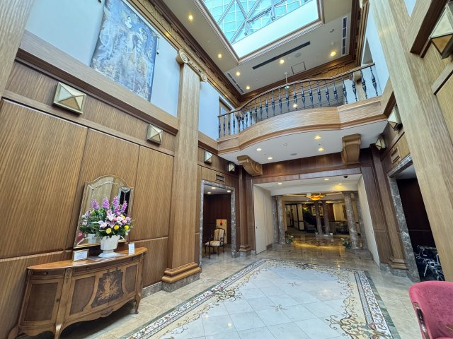 ザレジデンス白金スイートのエントランス