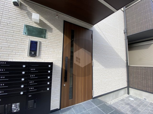 D porta アビタシオンのエントランス