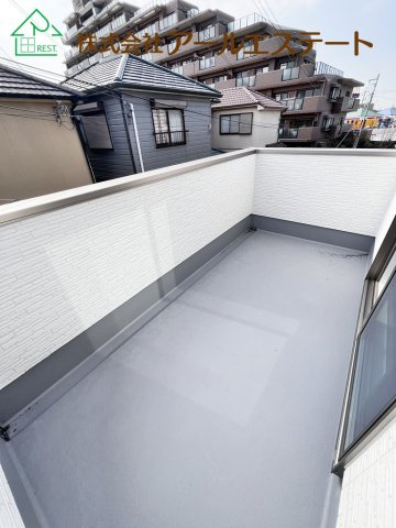 加古川市加古川町中津　JR「加古川駅」徒歩16分のバルコニー
