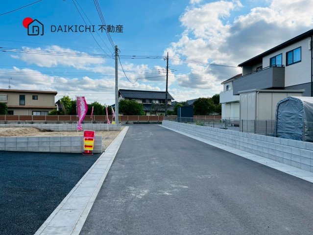 【前面道路含む現地写真】 | CRADLE GARDEN 加須市馬内第3　新築戸建　全4棟　4号棟