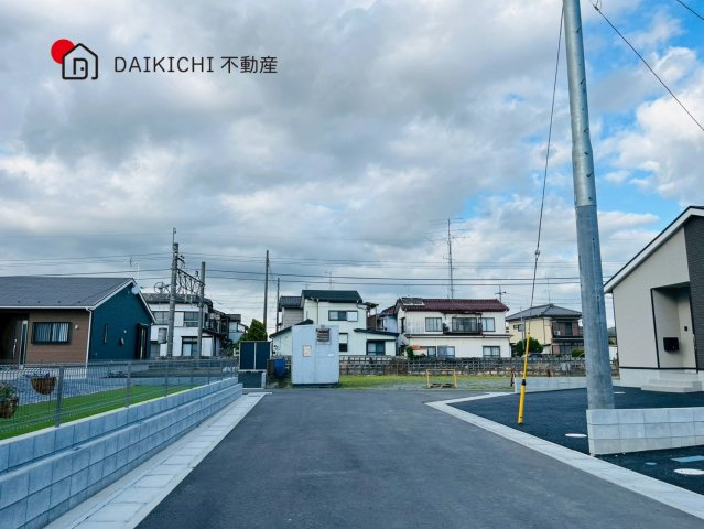 【前面道路含む現地写真】 | CRADLE GARDEN 加須市馬内第3　新築戸建　全4棟　4号棟