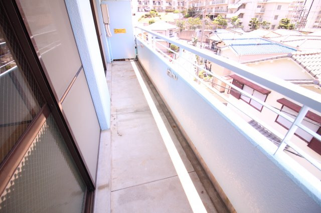 ヴィスター五色山のバルコニー