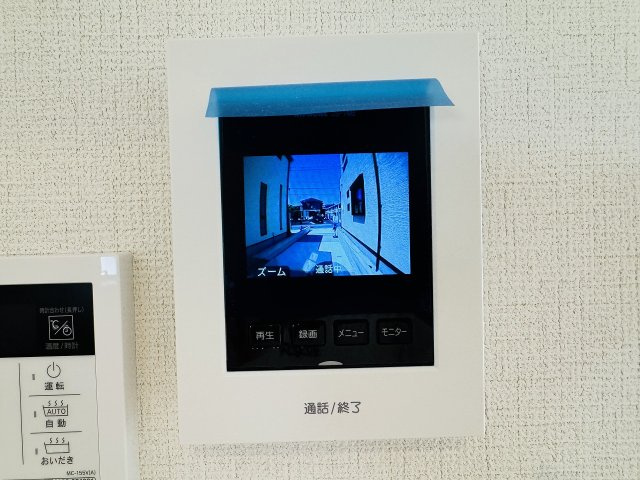 八王子市　北野町　新築一戸建て　６期のセキュリティ|～TVモニター付インターホン　訪問者の確認に便利です～