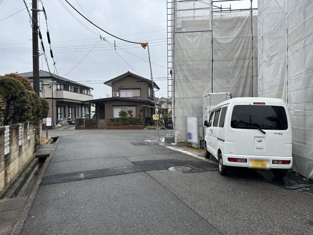 神戸市西区南別府4丁目新築戸建A号地の前面道路含む現地写真|2026年04月10日撮影