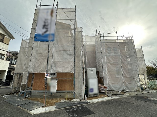 神戸市西区南別府4丁目新築戸建A号地の前面道路含む現地写真|2025年12月12撮影