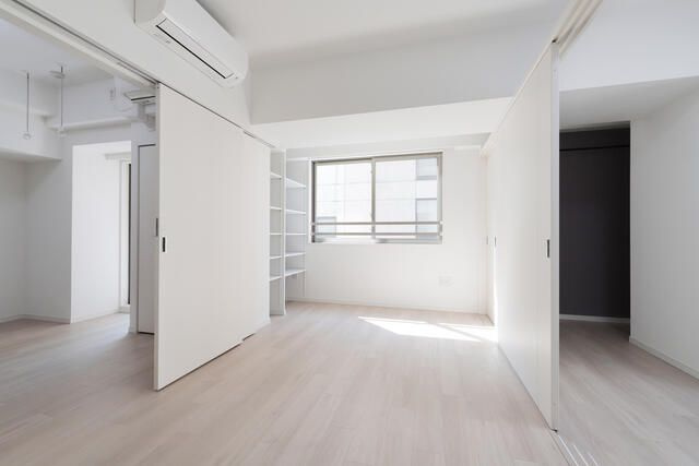 パークルール神田司町ロンドの居間・リビング