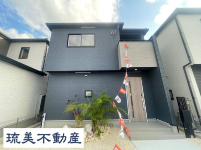 【外観】 | 与那原町上与那原（全4棟）ラスト3号棟 | 3号棟　並列駐車2台完備♪