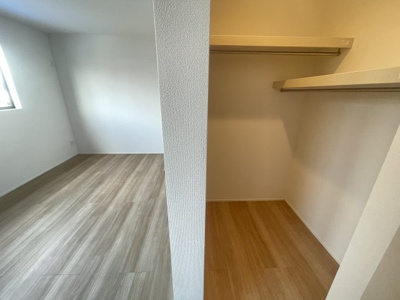 【収納】 | 与那原町上与那原（全4棟）ラスト3号棟 | 3号棟　洋室7.5帖＋WIC付き♪（WIC×2部屋）