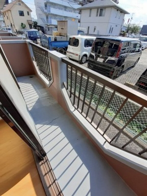 【バルコニー】 | コーポ丹下 | お洗濯にも便利なバルコニー付き