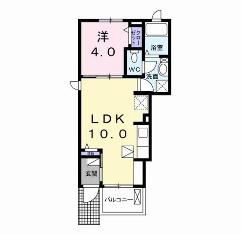 ルミナス名東　Ⅰの間取り