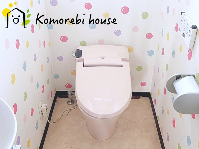 鴻巣市大芦　中古戸建のトイレ|落ち着いたトイレです