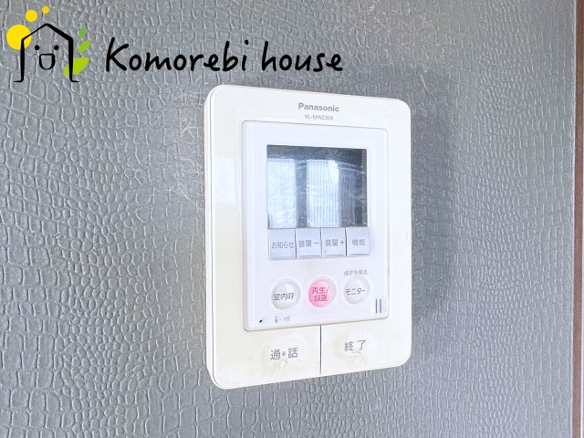 鴻巣市大芦　中古戸建の防犯設備