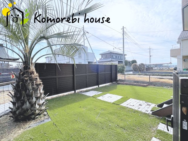 鴻巣市大芦　中古戸建の庭|お庭です