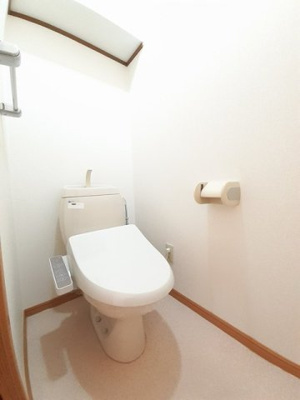 【トイレ】 | グリーンスクエアＡ | 落ち着いたトイレです