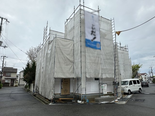 神戸市西区南別府4丁目新築戸建B号地の前面道路含む現地写真|2026年04月10日撮影