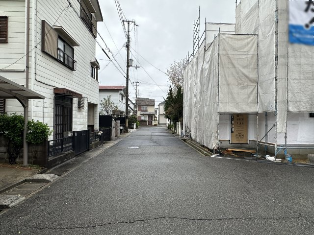 神戸市西区南別府4丁目新築戸建B号地の前面道路含む現地写真|2026年04月10日撮影