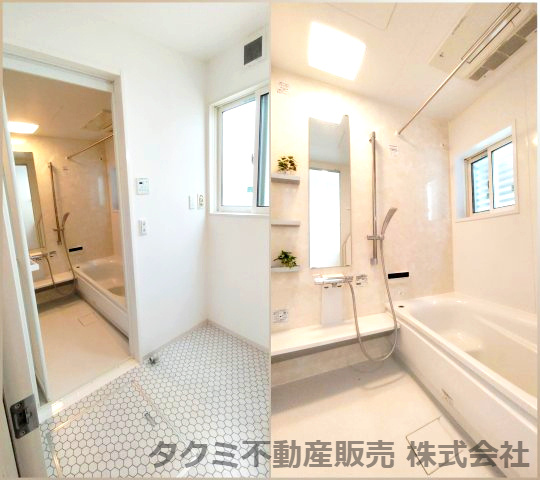 神戸市垂水区舞多聞西　中古一戸建の浴室