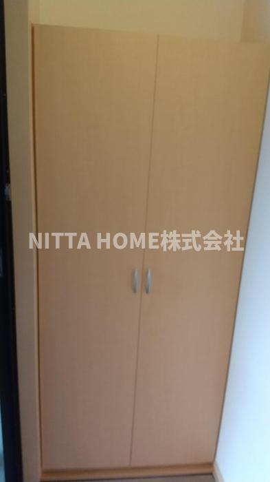 スタートライン故郷　Ａの収納|玄関についているシューズボックスです◇