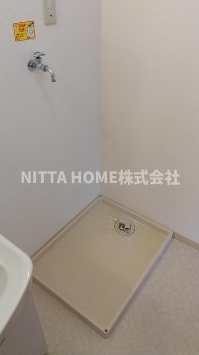 スタートライン故郷　Ａの設備|室内洗濯機置き場です＊