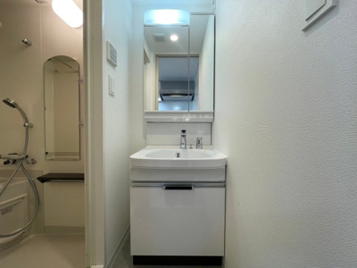 【洗面所】 | プライマル四天王寺前夕陽ヶ丘(旧：ｿﾙﾃﾗｽﾞ四天王寺前夕陽ヶ丘）