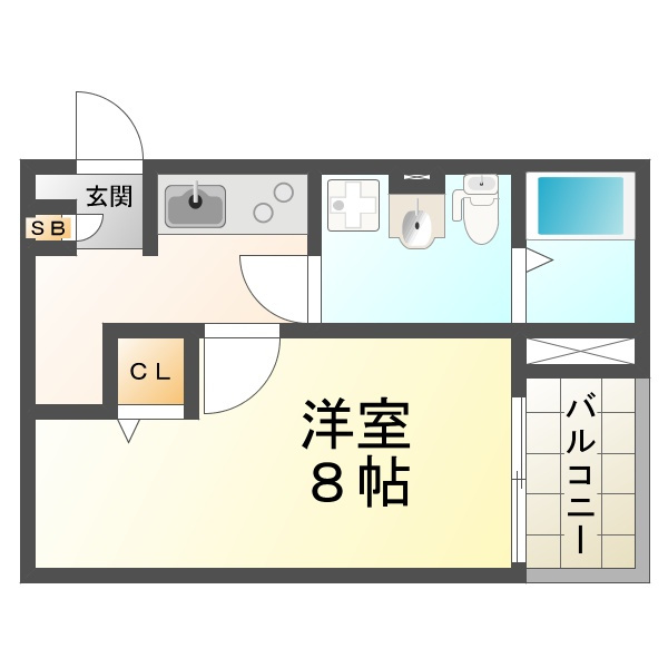 アリッサムの間取り