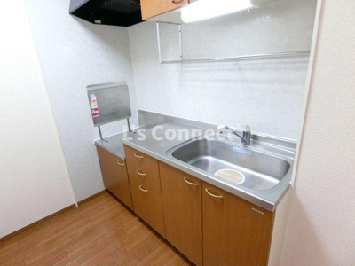 【キッチン】 | シャトレーライフ | ２口ガスコンロ設置可能なキッチン。