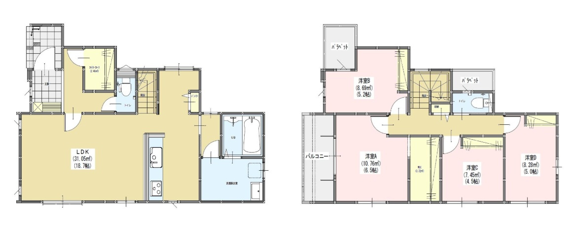 早良区次郎丸3丁目2期　1号棟