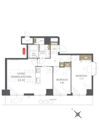 【間取り】アーバンヒルズ浦和 