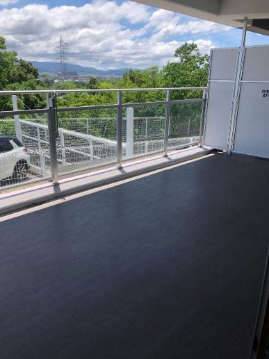 リビオ光明池ロジュマンのバルコニー