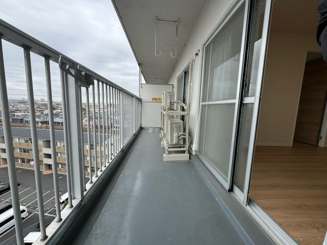 ルネ稲城のバルコニー|【バルコニー（7.84㎡）】