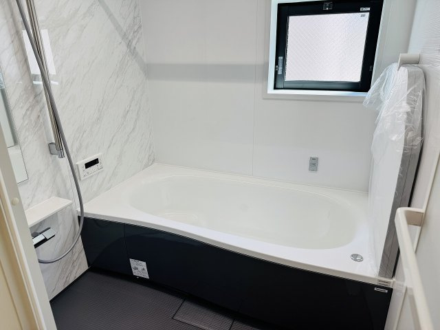 八王子市　北野町　新築一戸建て　６期の浴室|～のびのびくつろげるバスルーム　１日の締めくくりに癒やしのバスタイムを～