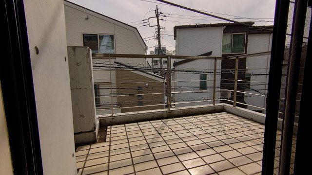 プレール馬込のバルコニー|2022年撮影