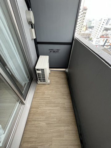 モデルルーム！メイクス城西レジデンスのバルコニー