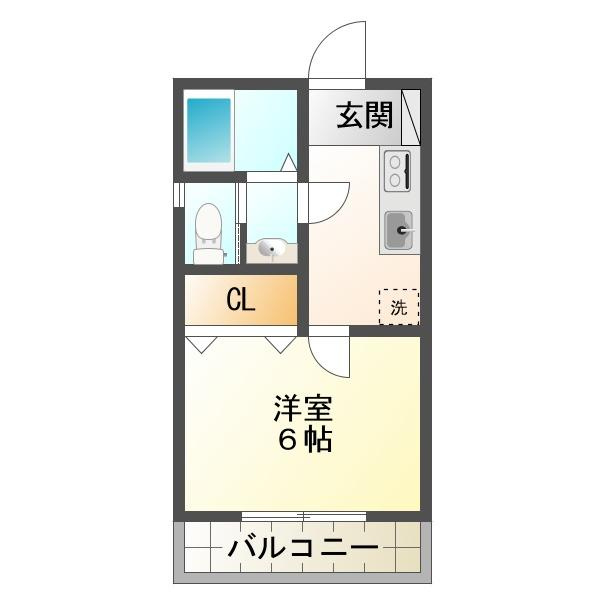ラメール霞ヶ丘の間取り