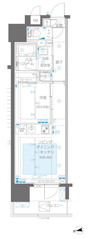 新品家具付きマンション新宿11(KaGood東京)