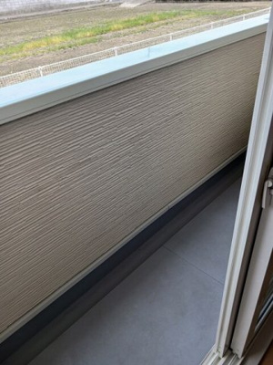 【バルコニー】 | エスポワール南斎院 | 広々としたバルコニーです