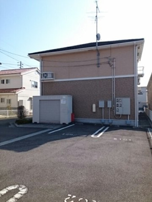 【駐車場】 | ウィッシュⅠ | 駐車スペースもあります