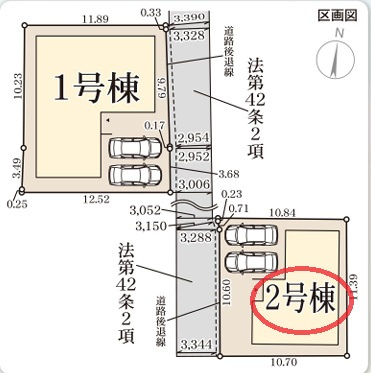 【区画図】 | リーブルガーデン田原本町２期 | 区画図