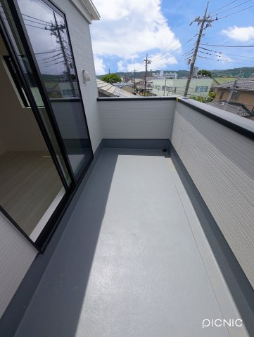 【バルコニー】 | リナージュ高崎市上和田町01期ー①